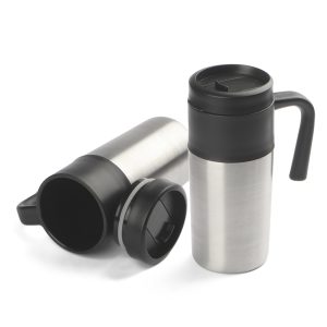 Caneca em aço inox - Enova Brindes Personalizados