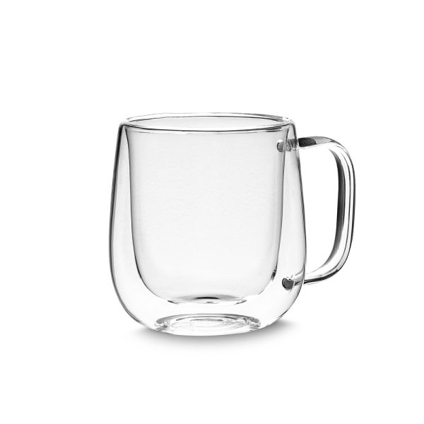 Caneca de Vidro Borossilicato - Enova Brindes Personalizados