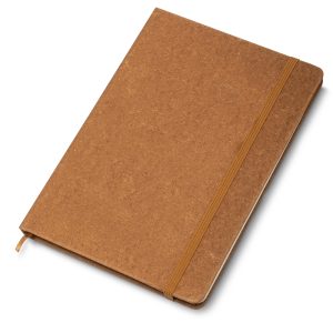 Kit Escritório Capa em Couro Reciclado e Caneta Metalica - Brinde Corporativo Personalizado | Enova