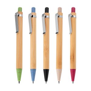 Caneta Bambu - Enova Brindes Personalizados