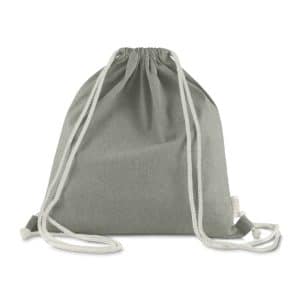 Sacola/Mochila em algodão mescla reciclado 140g/m² - Brinde Corporativo Personalizado | Enova