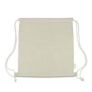 Sacola/Mochila em algodão mescla reciclado 140g/m² - Brinde Corporativo Personalizado | Enova