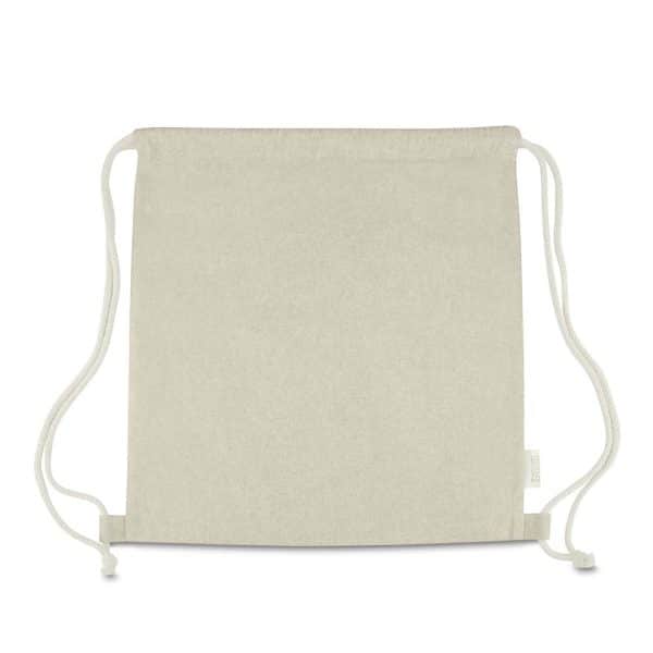Sacola/Mochila em algodão mescla reciclado 140g/m² - Brinde Corporativo Personalizado | Enova