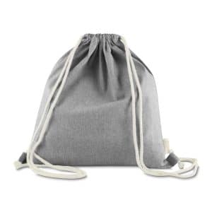 Sacola/Mochila em algodão mescla reciclado 140g/m² - Brinde Corporativo Personalizado | Enova