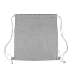 Sacola/Mochila em algodão mescla reciclado 140g/m² - Brinde Corporativo Personalizado | Enova