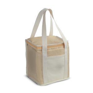 Bolsa Térmica em algodão e Juta sintética 5L - Brinde Corporativo Personalizado | Enova
