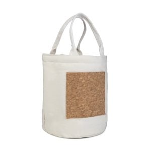Bolsa Térmica em algodão e cortiça 4,8L - Brinde Corporativo Personalizado | Enova