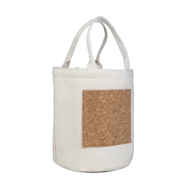 Bolsa Térmica em algodão e cortiça 4,8L - Brinde Corporativo Personalizado | Enova