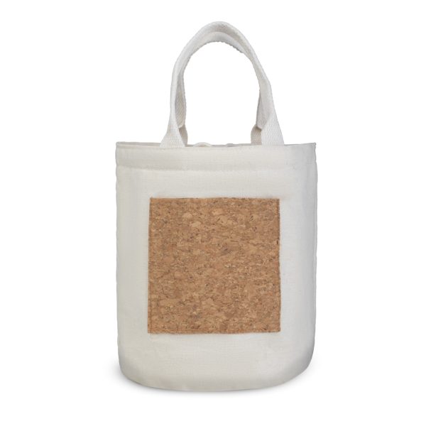 Bolsa Térmica em algodão e cortiça 4,8L - Brinde Corporativo Personalizado | Enova