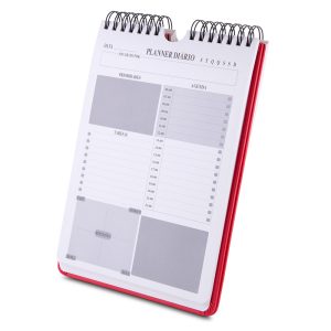 Caderno A5 Planner com capa em PU - Brinde Corporativo Personalizado | Enova