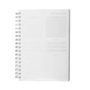 Caderno B5 planner capa em Percalux - Brinde Corporativo Personalizado | Enova
