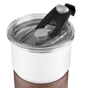 Copo em inox com canudo - Brinde Corporativo Personalizado | Enova