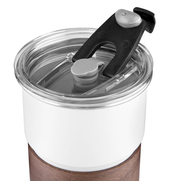 Copo em inox com canudo - Brinde Corporativo Personalizado | Enova