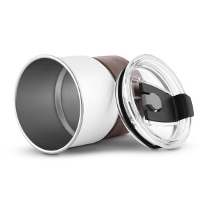 Copo em inox com canudo - Brinde Corporativo Personalizado | Enova