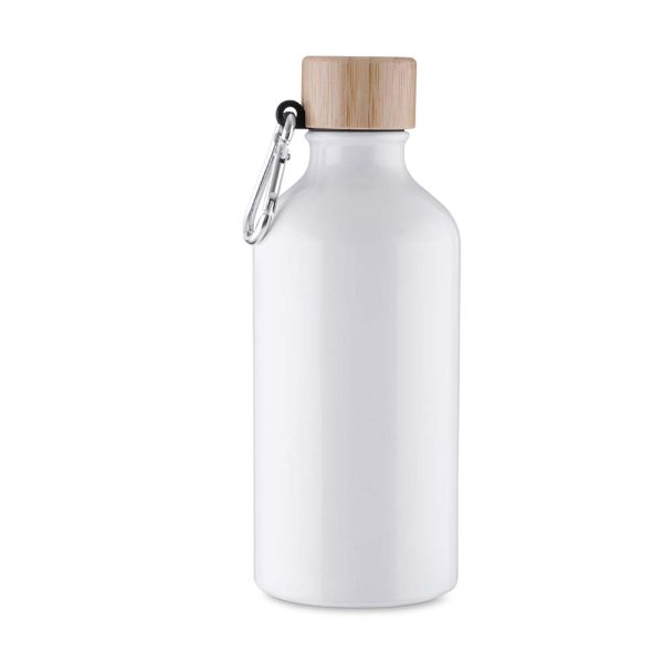 Garrafa em alumínio reciclado - Brinde Corporativo Personalizado | Enova