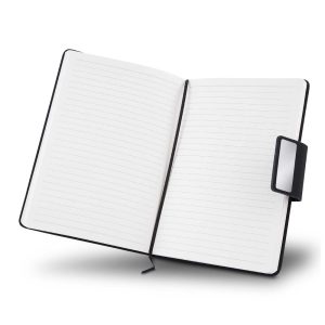 Kit escritório Caderno, Garrafa e Caneta Metalica - Brinde Corporativo Personalizado | Enova