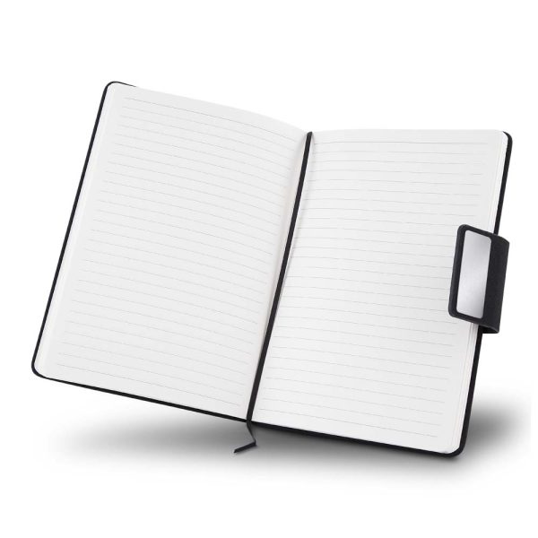 Kit escritório Caderno, Garrafa e Caneta Metalica - Brinde Corporativo Personalizado | Enova