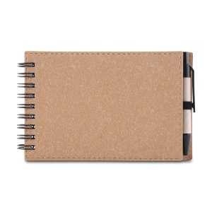 Mini Caderno A6 de anotações com caneta - Brinde Corporativo Personalizado | Enova