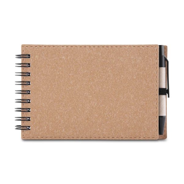 Mini Caderno A6 de anotações com caneta - Brinde Corporativo Personalizado | Enova