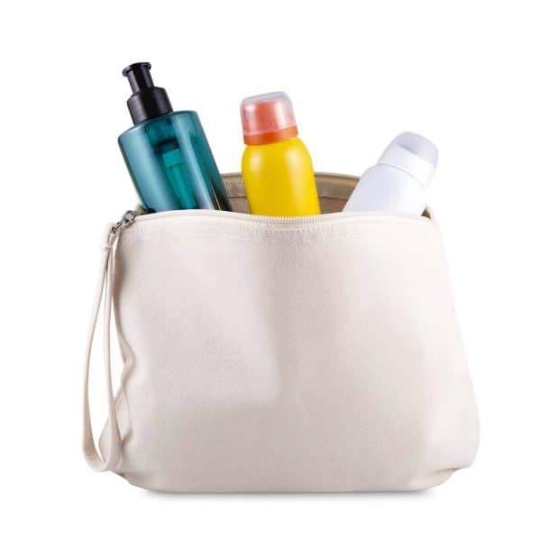 Nécessaire em Algodão Reciclado 340g/m2 - Brinde Corporativo Personalizado | Enova
