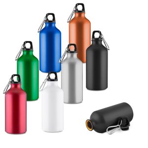 Garrafa em alumínio reciclado - Enova Brindes Personalizados