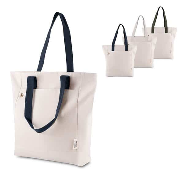 Sacola em Algodão Reciclado 280g/m² - Enova Brindes Personalizados