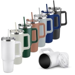Caneca Térmica em Aço Inox - Enova Brindes Personalizados