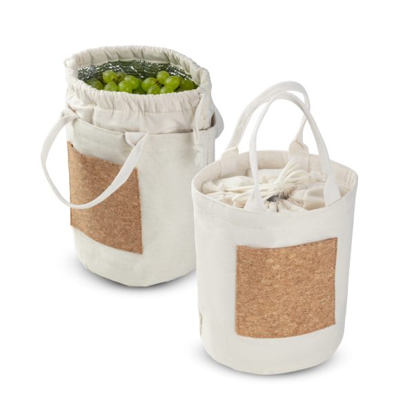 Bolsa Térmica em algodão e cortiça 4,8L - Enova Brindes Personalizados