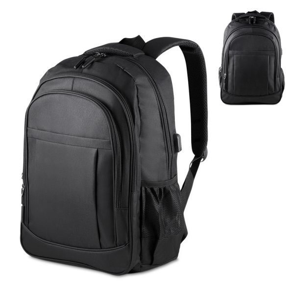 Mochila para Notebook em Poliéster 300D - Enova Brindes Personalizados