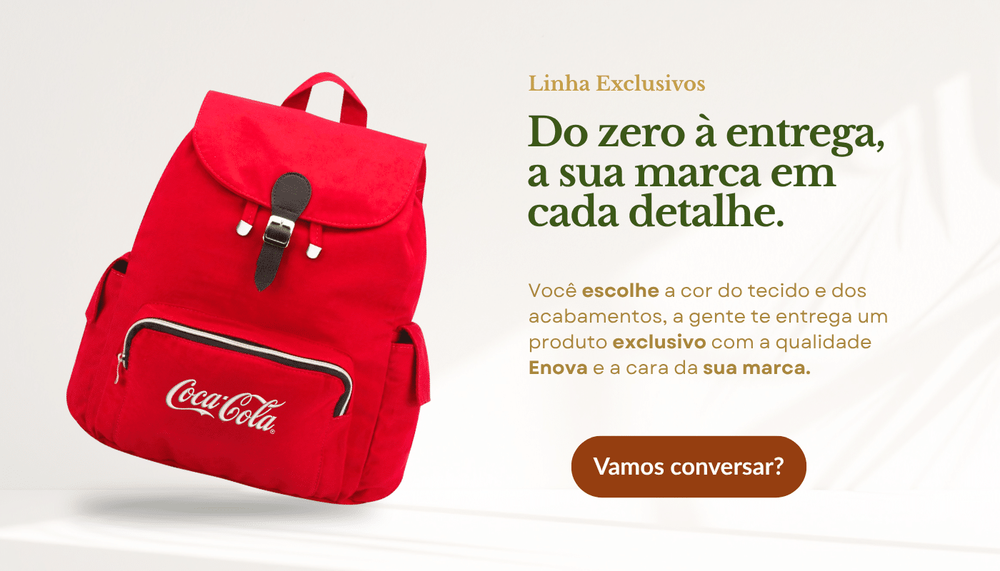 Brindes corporativos exclusivos personalizados para empresas - Enova