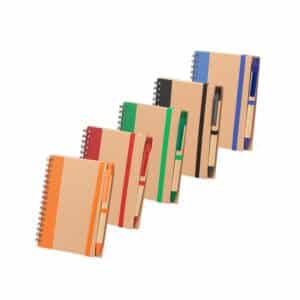 Caderno Ecológico com Caneta | Cadernos e Blocos | Enova