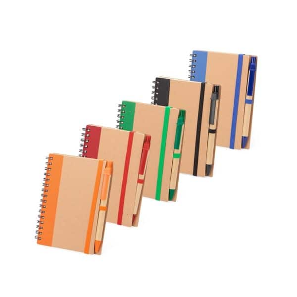 Caderno Ecológico com Caneta | Cadernos e Blocos | Enova