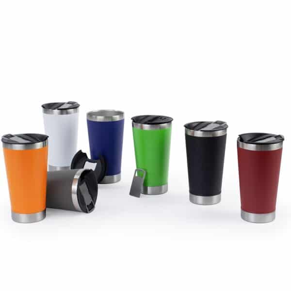 Copo Inox 500ml com Abridor | Canecas e Copos | Enova