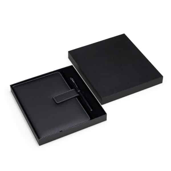 Kit Executivo 2 Peças em PU | Cadernos e Blocos | Enova