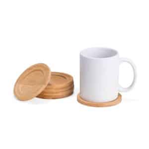 Kit Porta-Copos Bambu 6 Peças | Acessórios | Enova