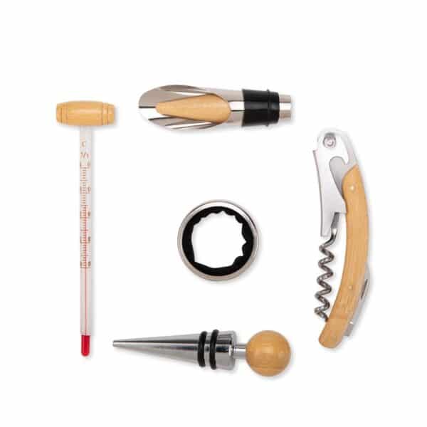 Kit Vinho 5 Peças | Gourmet | Enova