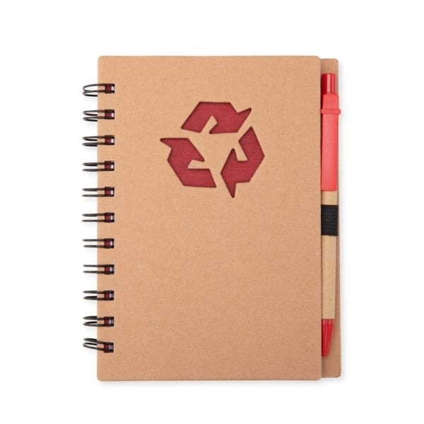 Caderno Ecológico com Caneta - Brinde Corporativo Personalizado