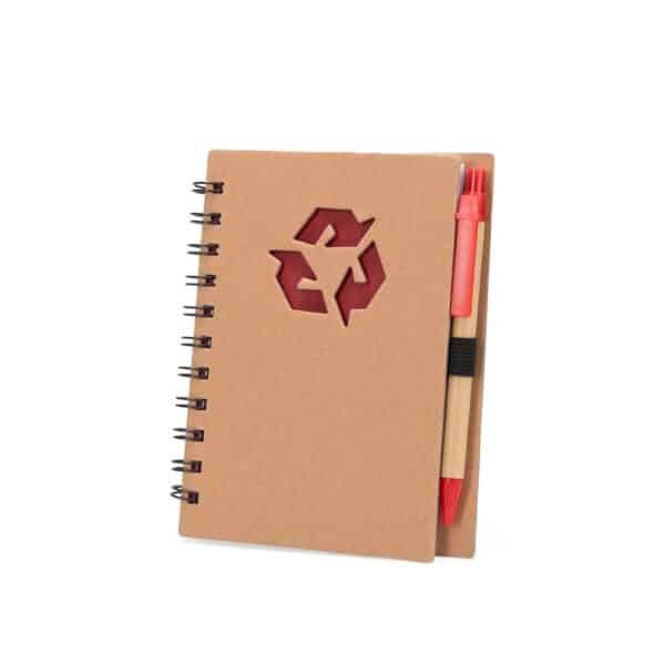 Caderno Ecológico com Caneta - Brinde Corporativo Personalizado