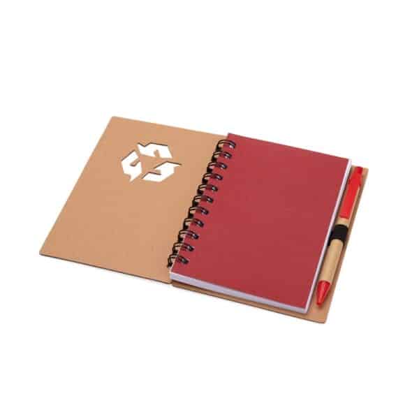 Caderno Ecológico com Caneta - Brinde Corporativo Personalizado