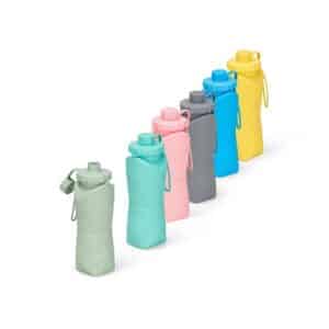 Garrafa Dobrável Silicone 600ml