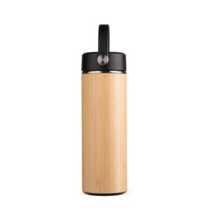 Garrafa Térmica Bambu 400ml - Imagem 3