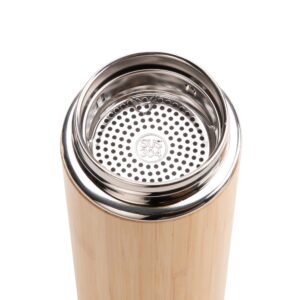 Garrafa Térmica Bambu 400ml - Imagem 5