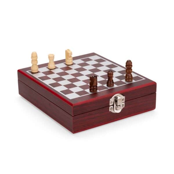 Kit Vinho Xadrez 4 Peças - Brinde Corporativo Personalizado