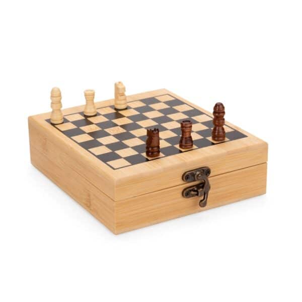 Kit Vinho Xadrez 4 Peças - Brinde Corporativo Personalizado