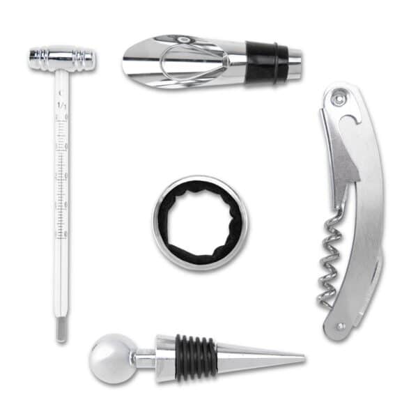 Kit Vinho Xadrez 4 Peças - Brinde Corporativo Personalizado