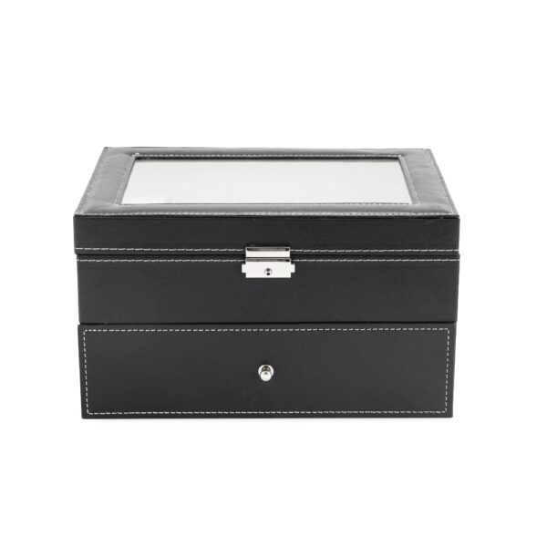 Porta-Relógios Com 20 Divisórias - Brinde Corporativo Personalizado