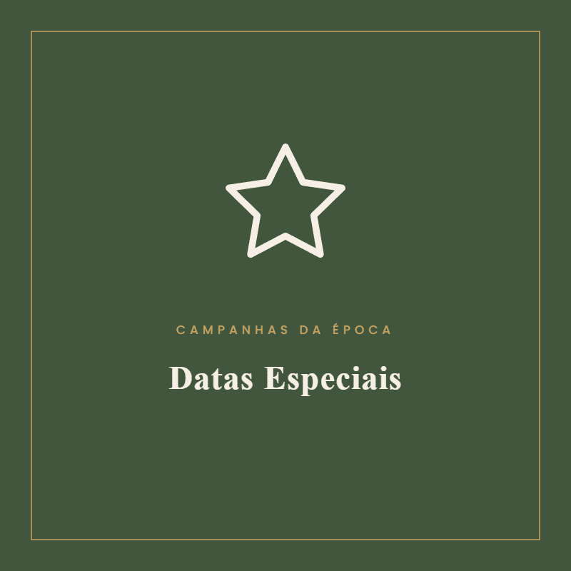 Datas Especiais