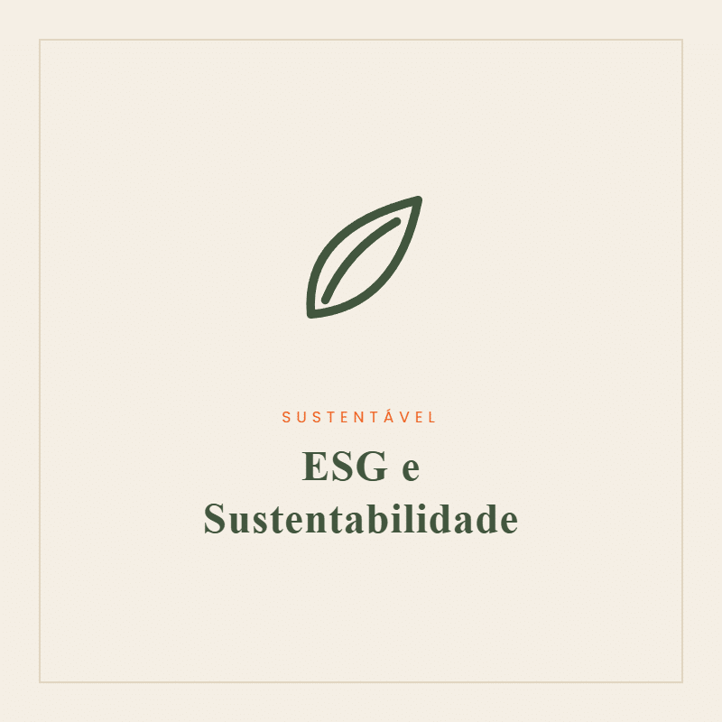ESG e Sustentabilidade