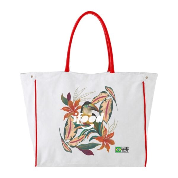 Bolsa de Praia Personalizada em Brim SC453 - Brinde Corporativo Personalizado