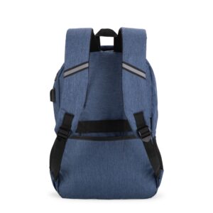 Mochila Poliéster 26L com Porta Notebook e Compartimento Térmico